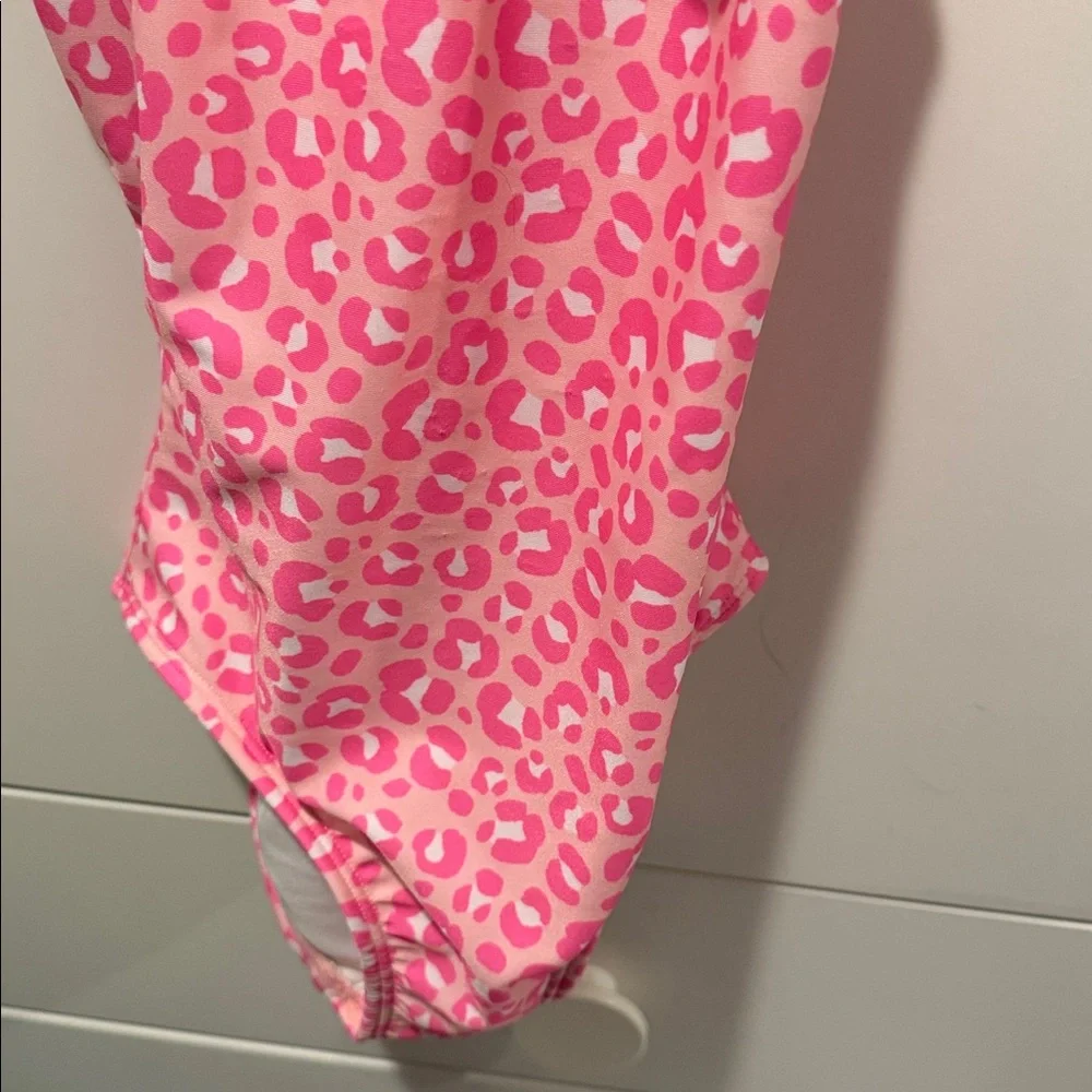 Pink Leopard Kids Swimsuit